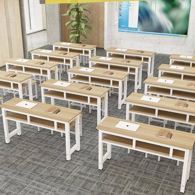 简易办公专用桌子办公室电脑桌台式双人单人办公桌书桌老板写字桌