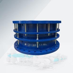 B2F伸缩接头双法兰限位补偿接头GB 2017标准304法兰DN600 T12465