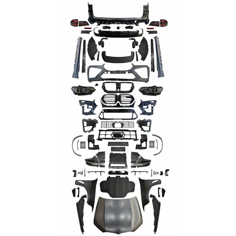 适用于宝马X5老改新F15改23款X5MF95前杠后杠大灯尾灯机盖大包围