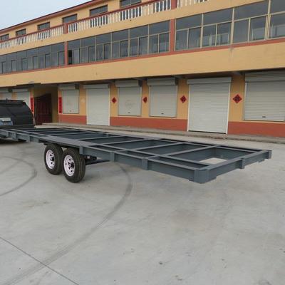 型7吨车底盘码头农房用拖车牵引式拖车底盘农415用机械底轻盘