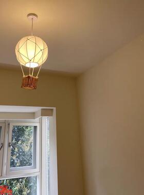 蒙氏儿童房吊孩灯简约创意公男女孩主房间卧室床头装饰热气95921