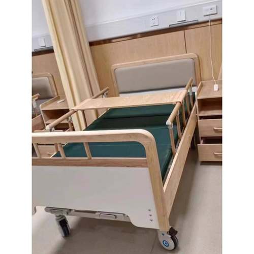 老养老院护理床适老化木质家具敬院人床多功无品牌/双能单摇工厂