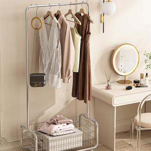 衣架落地卧室CZQ隔夜衣服收衣帽架奢移动家纳用衣架置物轻晾挂架