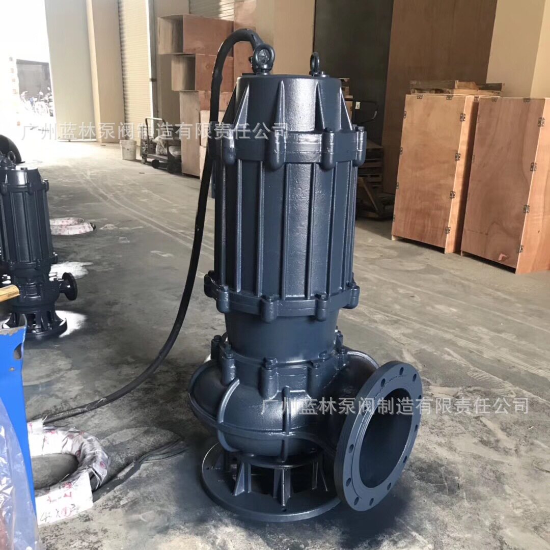 250WQ600-15潜水排污泵 45KW无堵塞潜污泵 600立方抢险排污潜水泵