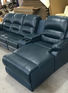 厂家直销小户型客厅现沙组合转角沙电动OJZ功能头太空舱皮制等发