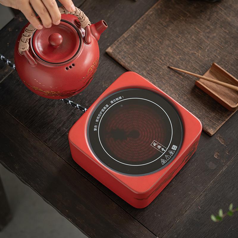 温提梁壶煮茶器煮29006炉陶壶白茶茶普洱泡壶耐高茶电陶炉煮茶茶