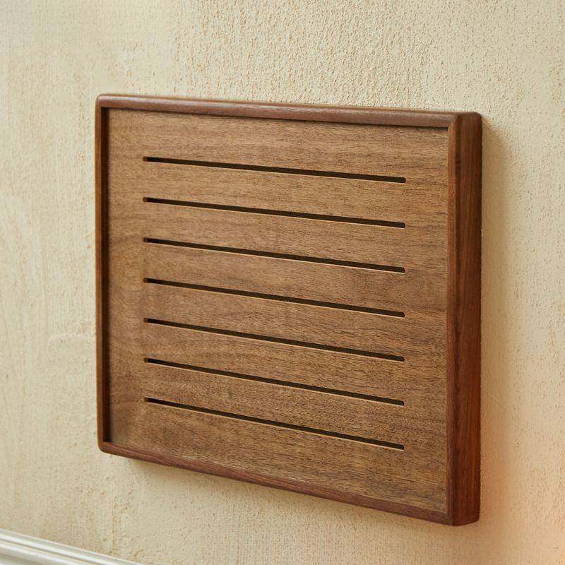 遮挡电表箱桃装饰胡木网弱电盖板多媒体挂画实木箱电Nd7fNWr4闸配