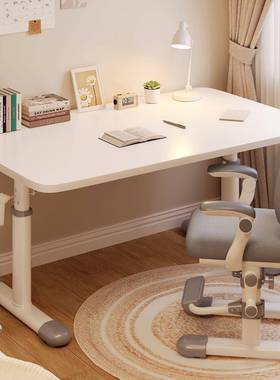 2025新款儿童升学习桌小学生用书桌家用可写以降YQE字桌椅套装专