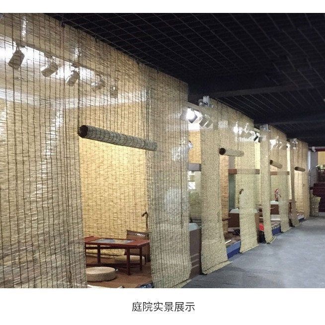 芦苇帘草帘草席竹帘卷帘窗帘遮阳墙面装饰挂帘门帘遮挡帘全遮光