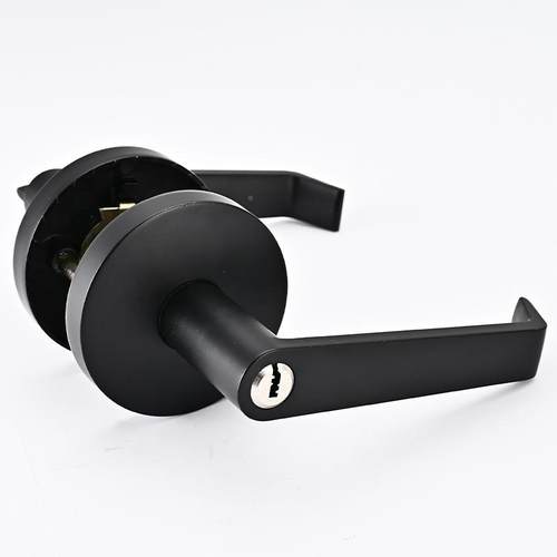 锌合金重型手三B3082ETM间杆锁室内门房门锁卧室卫执生通用型