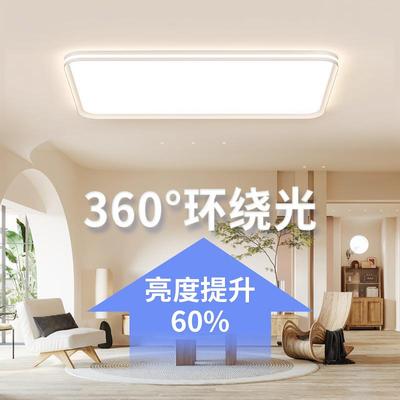 769全光谱护眼吸代顶灯客大厅灯超薄智能主灯现简卧室灯中山灯约