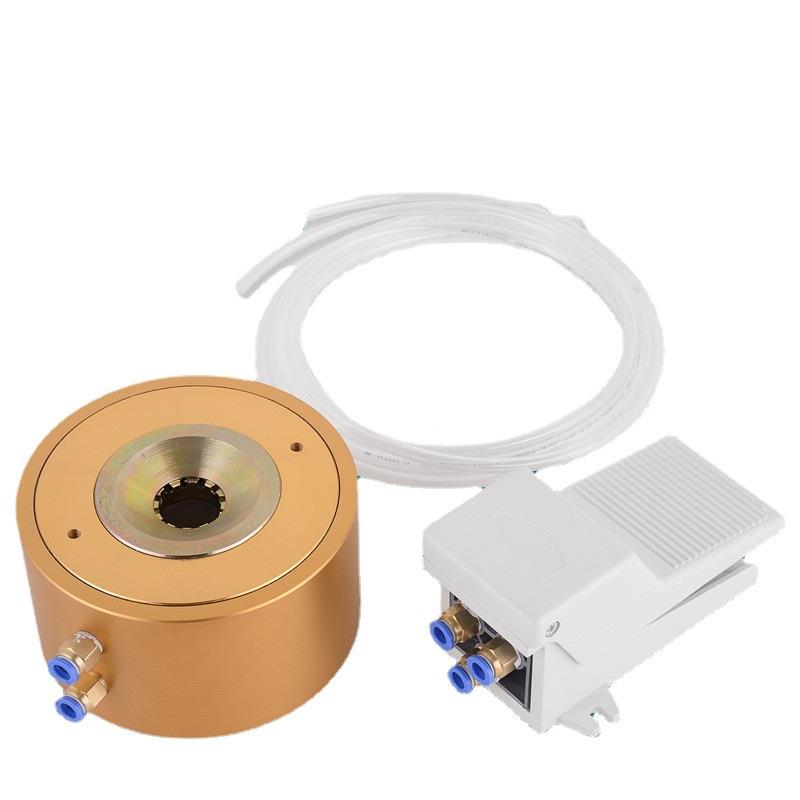 厂家销灯头锁Hm-27/22器气动桌面式灯头机圆形灯紧1泡锁压直机E27