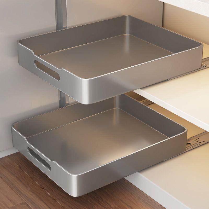 水槽置物架抽屉式抽拉收纳柜橱柜拉篮厨房调料盒带滑轨夹缝收纳箱,工业油品/胶粘/化学/实验室用品,其他实验室设备,淘宝优惠券,粉丝福利购,淘宝优惠卷