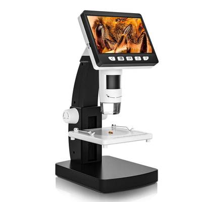 306-B高清4.3寸1000X带屏幕数码电子显微镜专业鉴定测量维修电路
