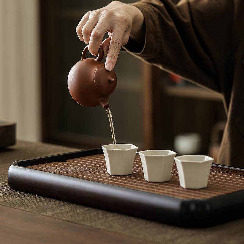 台茶语底盒新款干竹茶席茶台泡大盘泡茶功夫茶具茶道莲蓬配件竹垫