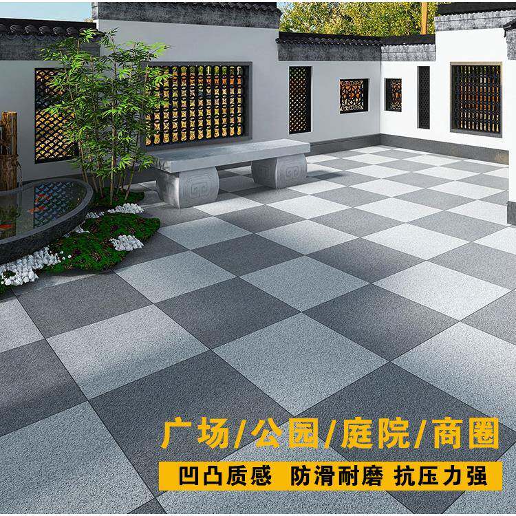 石英石生态地地铺石铺c石p砖芝白灰黄金麻花岗岩瓷地砖自建别麻墅