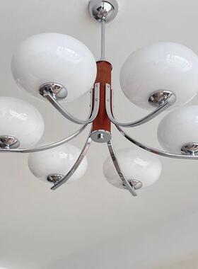 中t古实木吊灯vina包ge式美式客法厅灯豪斯72509复古卧室餐厅书房