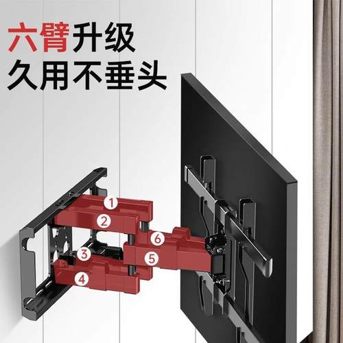 电通用电视支架伸缩旋转视挂GT架壁挂墙3/55/625/75/85/100架寸