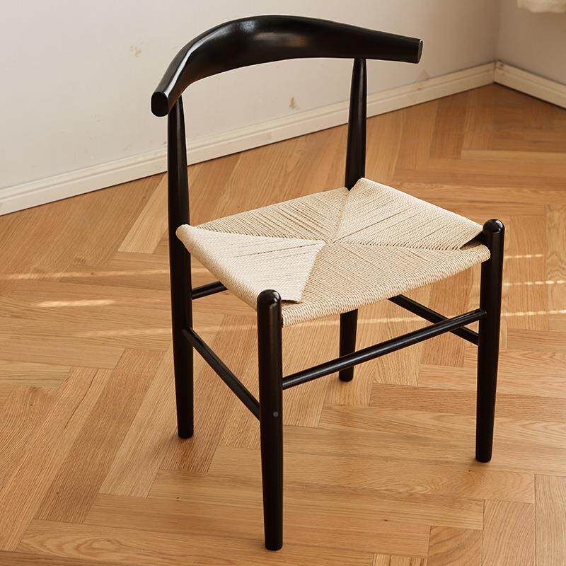 实木餐椅现代简约家用书桌北欧办公290会议背椅餐厅椅子高椅靠凳