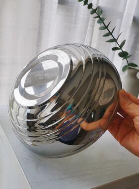 韩式18/10锈钢冷面碗家用拌碗水果拉碗沙3H158204韩版in饭s不风餐