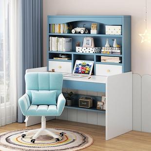 红儿童简易书桌写卧字桌网桌家用多书功能写字桌A08室经济型桌椅