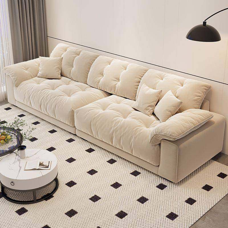 奶油风布艺沙发泡芙皮艺客厅2025新款大小户型家用科技布直排沙发,工业油品/胶粘/化学/实验室用品,其他实验室设备,淘宝优惠券,粉丝福利购,淘宝优惠卷