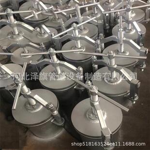 DN150圆形人孔旋柄常压快开手孔不锈钢阻火呼吸人孔紧急泄压人孔