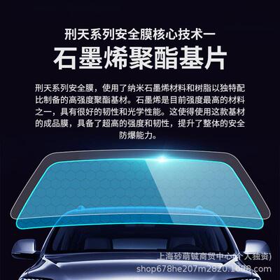 GDPPF汽车贴膜隔热膜全车包安装汽车太阳膜防晒耐高温玻璃防爆膜