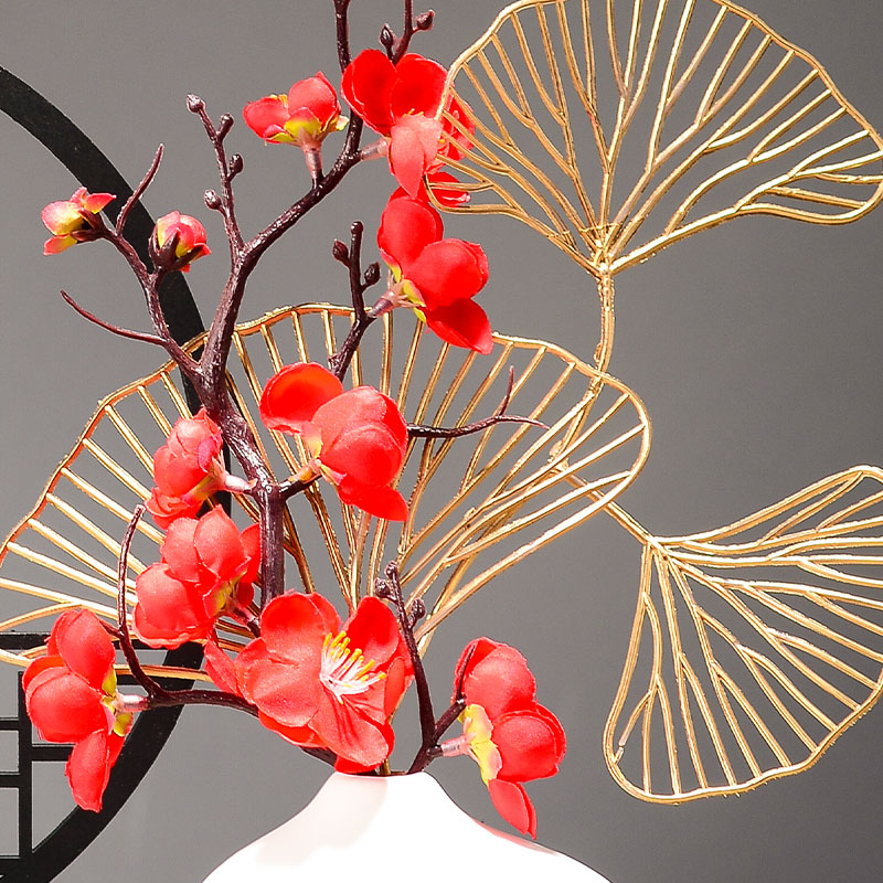 新中式玄关软装饰品家居客厅电视柜酒柜中式摆件开业乔迁新居礼物