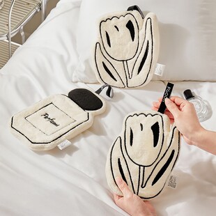 可爱擦手巾挂式洗手毛巾超强吸水不掉毛厨房抹布卫生间插手擦手帕