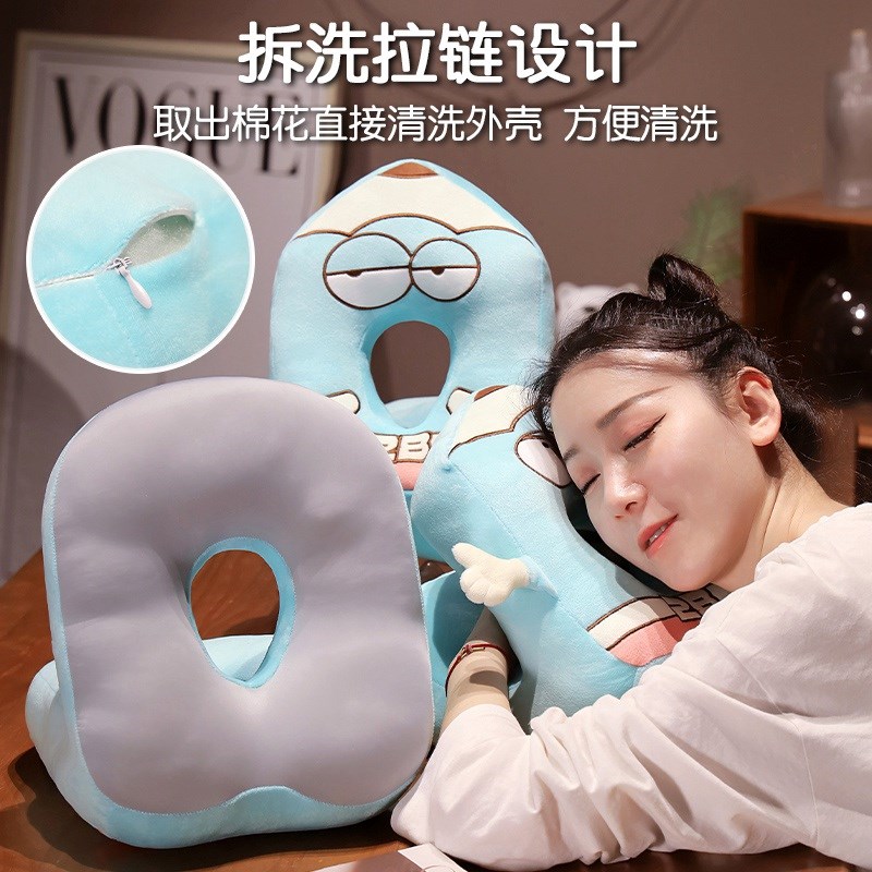 午睡枕小学生趴睡枕桌上睡觉专用神器办公室午休抱枕儿童趴趴枕头