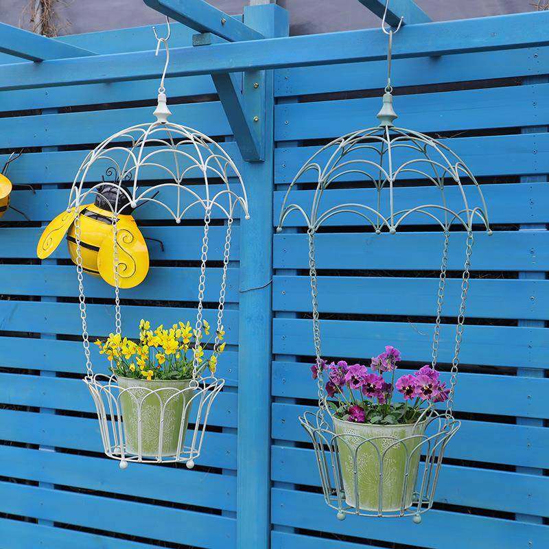 美式铁艺垂吊悬挂花架阳台吊篮花架绿植吊盆绿萝吊兰悬空铁链支架,农用物资,其他肥料,淘宝优惠券,粉丝福利购,淘宝优惠卷
