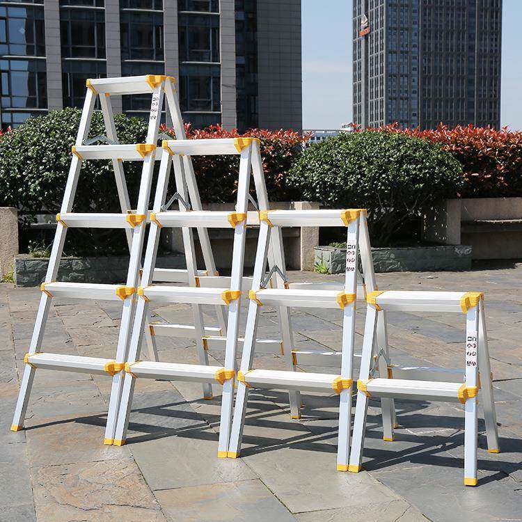 加厚家用折叠人字2小梯子3步铝合金双面3扶梯4登高便携洗车凳爬梯