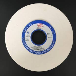 供应白刚玉陶瓷砂轮片WA350*40*75平形平面磨床白砂轮