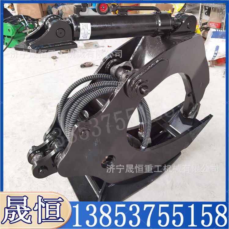 起树根刨树墩机器液压挖拔夹树劈树一体机带油缸起拔树根夹直销