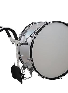 爵士朗JZMB2412G津系列行进乐队大军鼓行进鼓管乐队大鼓带背架