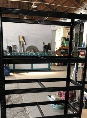 家用多层轻型储物架储藏室杂物间落地置物架商用超市钢制收纳架
