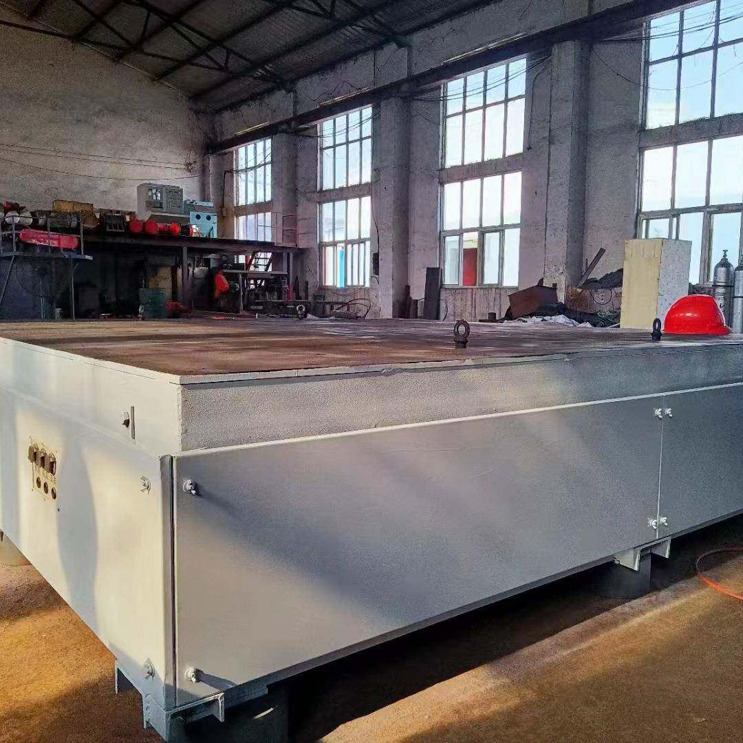 干砂充填振动平台预制件树脂砂造型振动台大台面低噪音电机