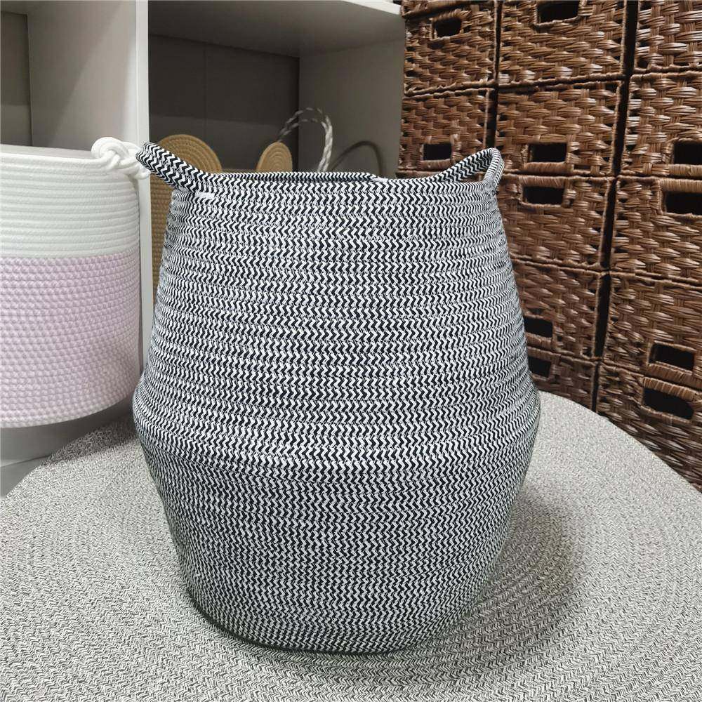 大容量棉绳编织收纳筐衣物杂物脏衣篮高桶梨形筐家居储物工厂,农用物资,其他肥料,淘宝优惠券,粉丝福利购,淘宝优惠卷