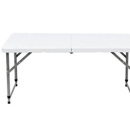 Z122SJ折叠桌子摆摊户外便携式塑料地摊长桌学习桌椅长方形饭桌