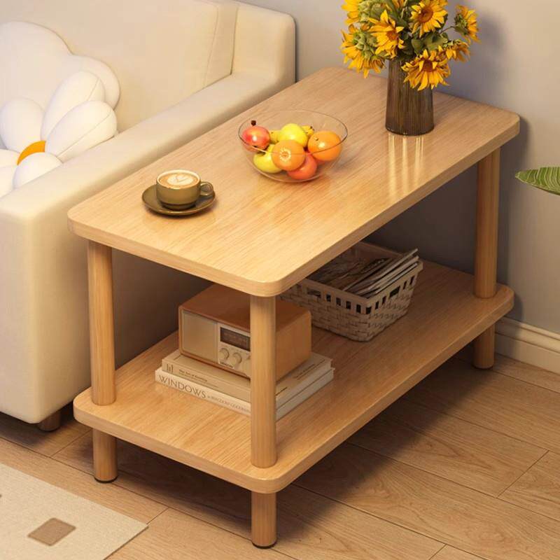 沙发边几小桌子简易长方形小茶几客厅出租屋家用卧室床头桌置物架