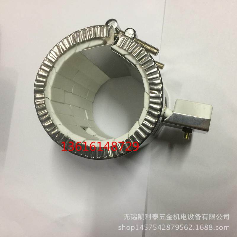 订做各种陶瓷加热圈高温陶瓷电热圈注塑机陶瓷发热圈电热丝高功率
