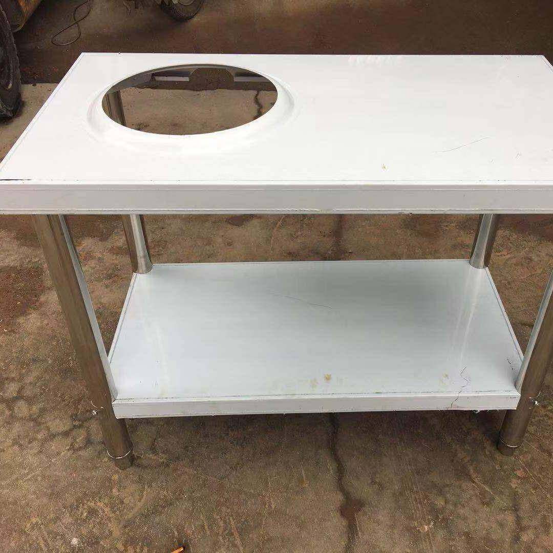 201带磁不锈钢双孔简易炉架猛火炉架猛火炉灶面口径28.5cm