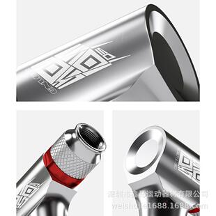 山地自车二氧化碳CO嘴2迷001你打气筒法美装 嘴通用充气嘴行骑行备