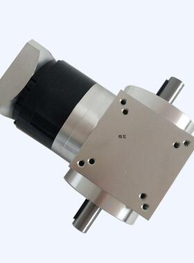 服电机伞齿轮换向AT190步器一两出实心进轴空心轴伺低背隙同转向