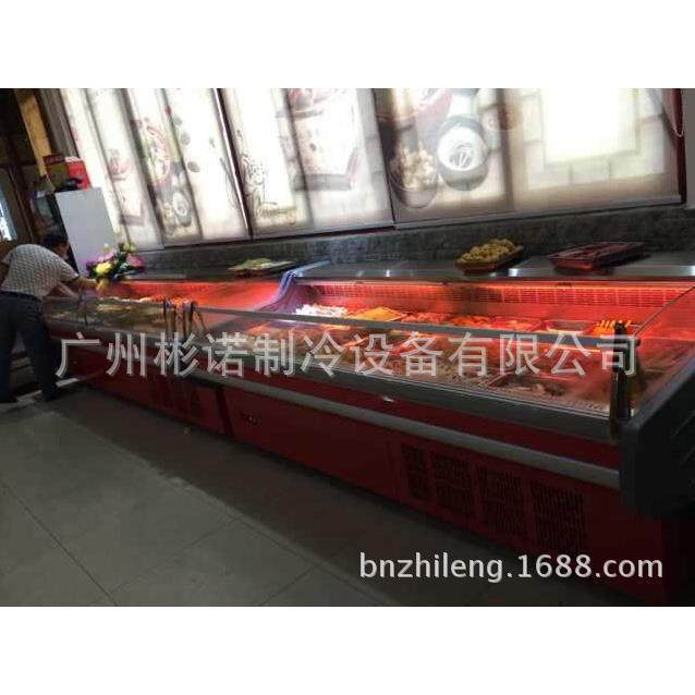 供应自助火锅保鲜柜 尺寸可定做 超市猪肉鲜肉展示柜 商用冷柜,商业/办公家具,冷藏展示柜,淘宝优惠券,粉丝福利购,淘宝优惠卷