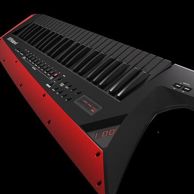 罗兰（Roland）AX-Ege背式合d成战斧器NVF舞台肩演出电子琴演奏mi