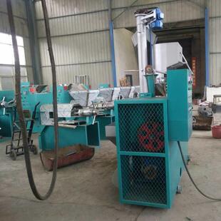 家用螺旋榨油机自TVD动菜籽榨花生榨油设备125型全套油机