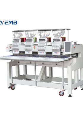 鲁悦4头12针电脑绣花工业级高精刺绣213平高速刺绣机embro度ide绣