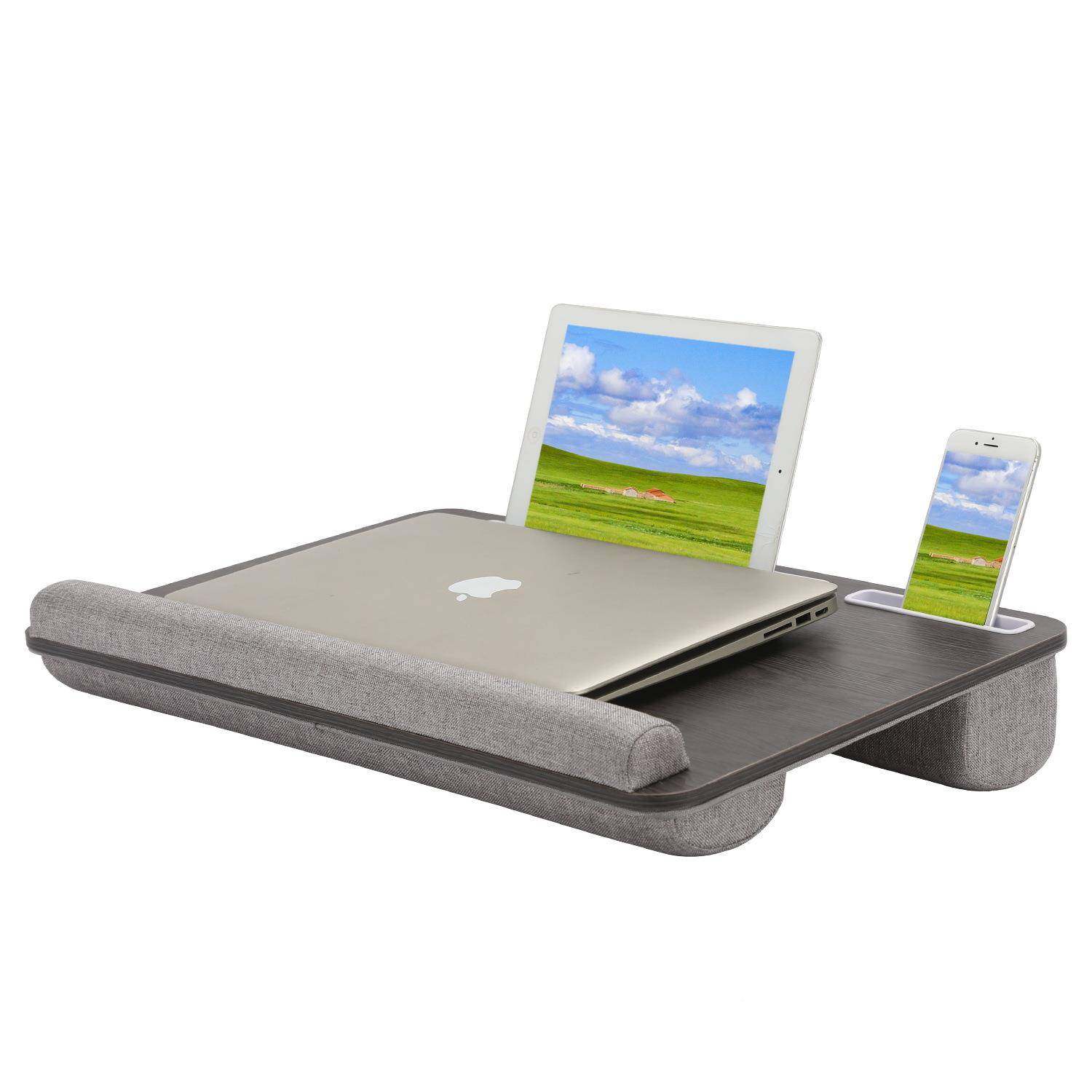 木木家膝上电脑桌大号lap人esk懒电脑桌笔床上书桌记本床d上电脑